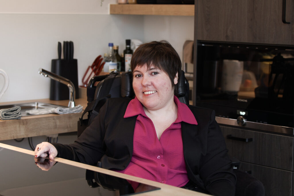 Foto Dorien in keuken